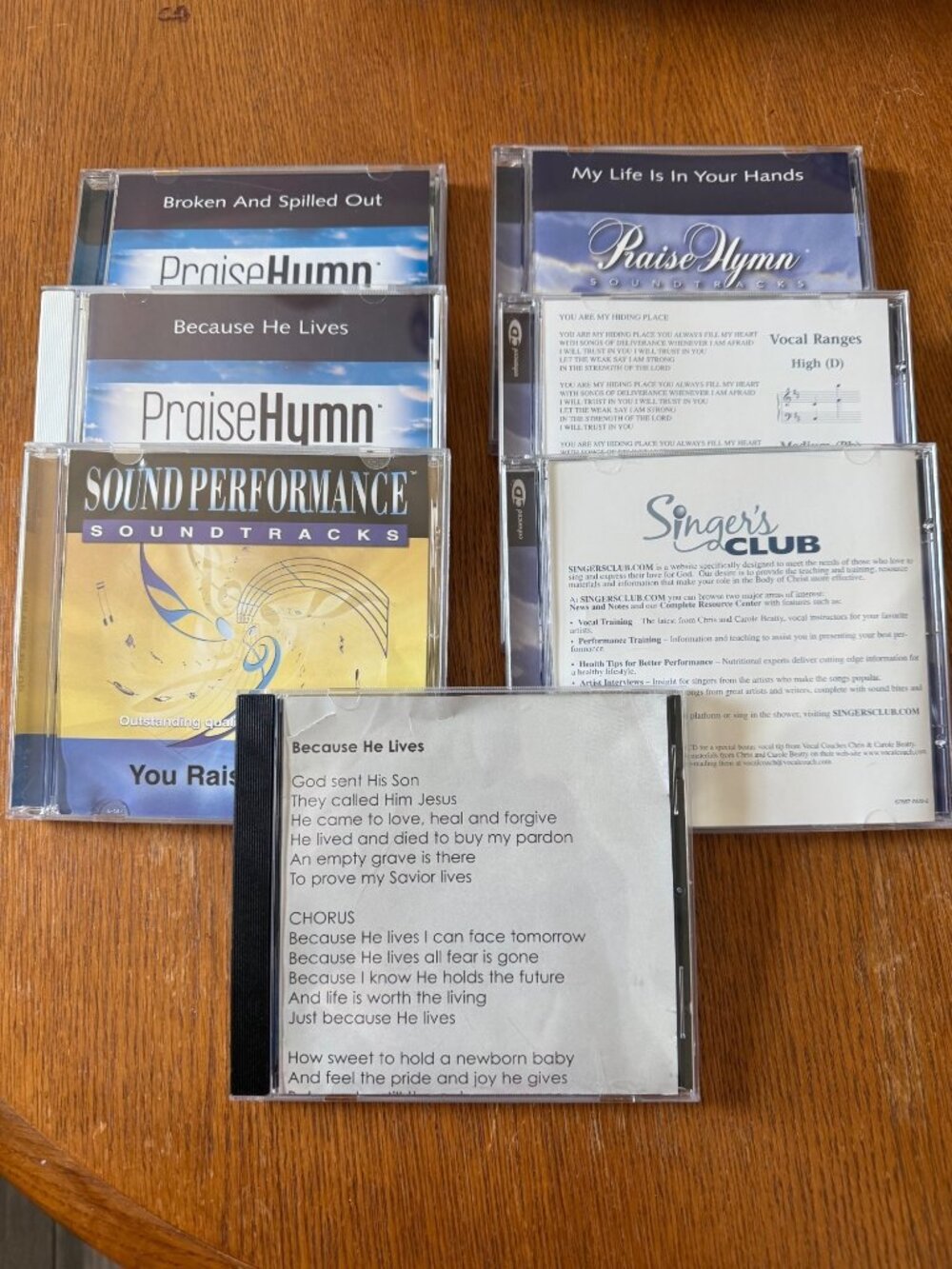 PraiseHymn & RaiseHymn Soundtrack CDs - Broken And Spilled Out Because He Lives